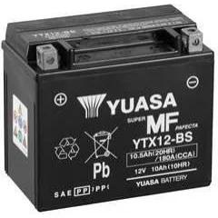 Автомобільний акумулятор Yuasa 12V 10, 5Ah MF VRLA Battery (YTX12-BS)