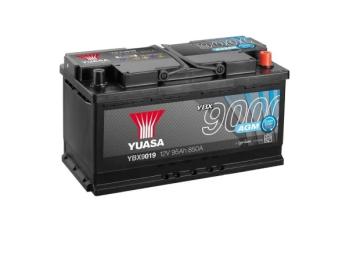 Автомобільний акумулятор Yuasa 12V 95Ah AGM Start Stop Plus Battery (YBX9019)
