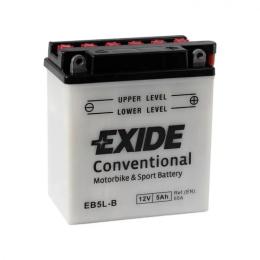 Акумулятор для мотоцикла Exide CONVENTIONAL 5Ah (EB5L-B)