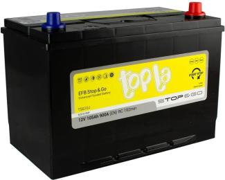 Автомобільний акумулятор Topla EFB 6СТ-105 АзE (112005)