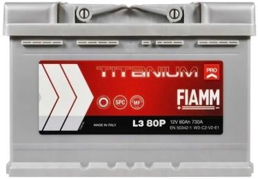 Автомобільний акумулятор FIAMM 6СТ-80 АзЕ Titanium Pro (7905157)