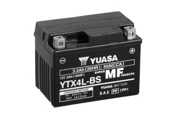 Автомобільний акумулятор Yuasa 12V 3Ah MF VRLA Battery AGM (YTX4L-BS)