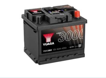 Автомобільний акумулятор Yuasa 12V 45Ah SMF Battery (YBX3063)
