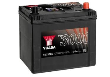 Автомобільний акумулятор Yuasa 12V 60Ah SMF Battery (YBX3005)