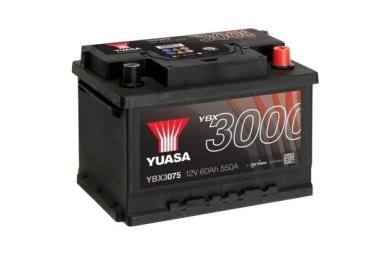 Автомобільний акумулятор Yuasa 12V 60Ah SMF Battery (YBX3075)