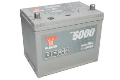 Автомобільний акумулятор Yuasa 12V 75Ah Silver High Performance Battery (YBX5068)