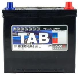 Автомобільний акумулятор TAB 60 Ah/12V Polar S Euro Japan (246 860)