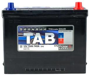 Автомобільний акумулятор TAB 75 Ah/12V Polar S Euro Japan (246 875)