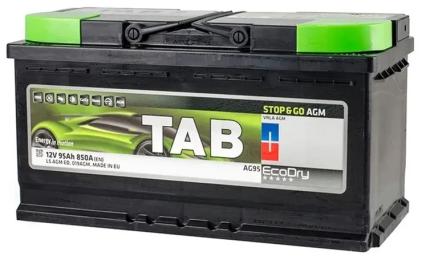 Автомобільний акумулятор TAB 95 Ah/12V AGM Euro (213 090)