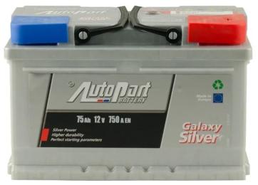 Автомобільний акумулятор AutoPart (ARL075-GAL0) Galaxy Silver