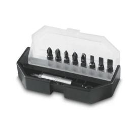 Набір біт для викруток Stanley 1-68-734 Dark Gray з тримачем, 10 шт.