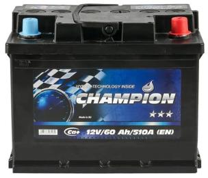 Автомобільний акумулятор Champion Euro (CHB60-0) Black