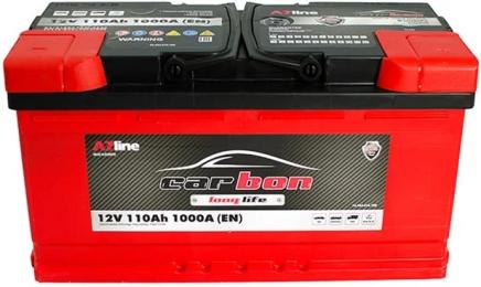 Автомобільний акумулятор Carbon 6СТ-110 АзЕ (CRB110-00)