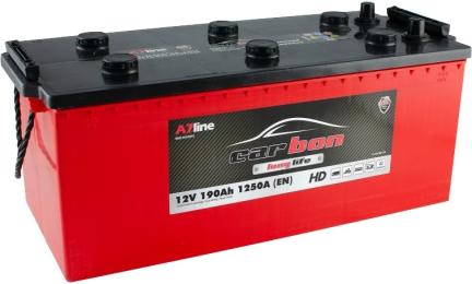 Автомобільний акумулятор Carbon 6СТ-100 Аз (CRB190-3)