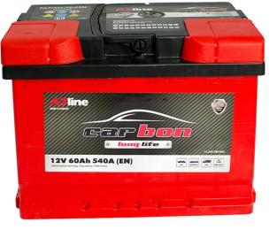 Автомобільний акумулятор Carbon 6СТ-60 АзЕ (CRB6000)
