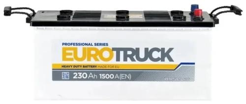 Автомобільний акумулятор EUROTRUCK 6СТ-230АЗ (3) (C) 1500А 12V (E)