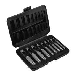 Пробійник TOPEX 03A490 Silver круглих отворів (кейцмейсель) 3-12 мм, 9 шт