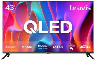 Телевізор Bravis 43K7000Q Black 43