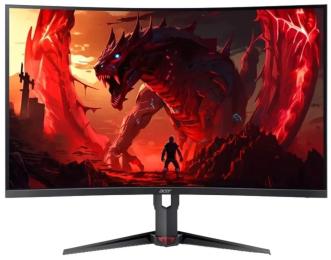 Монітор Acer XZ323QUZ1bmiiprx Black 31.5 (UM.HX3EE.105)