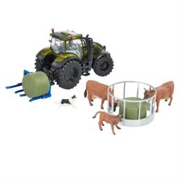 Ігровий набір Britains Модель трактора Valtra з аксесуарами та фігурками 1: 32 (43323)