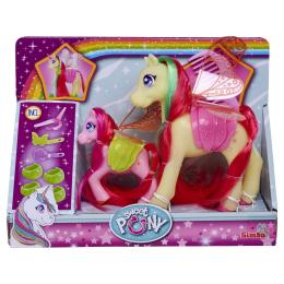 Ігровий набір Simba Поні з крилами Магічна сімя з гребінцем та аксесуарами (5940142)