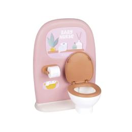 Ігровий набір Smoby Ванна кімната Бебі Ньорс. Терракотова пудра, з аксесуарами (7600220500)