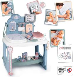 Ігровий набір Smoby Ігровий центр Догляд за лялькою, зі звук. та світл. ефектами, з аксесуарами 52 х 40,4 х 67,3 см (240305)