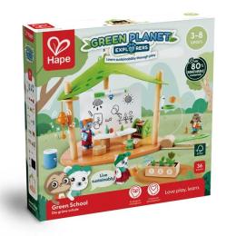 Ігровий набір Hape (E3428) Школа Зеленої планети