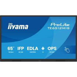 Інтерактивна дошка Iiyama TE6512MIS-B4AG Black