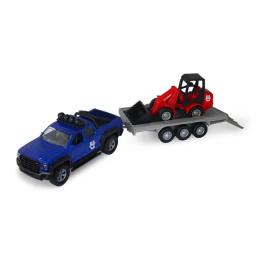 Ігровий набір TechnoDrive ПОЗАШЛЯХОВИК З ПРИЧІПОМ І НАВАНТАЖУВАЧЕМ