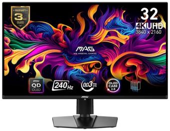 Монітор MSI MAG 321UPX QD-OLED Black 31.5 (9S6-3DD39T-007)