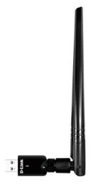 Мережевий адаптер D-Link DWA-185 Black AC1200