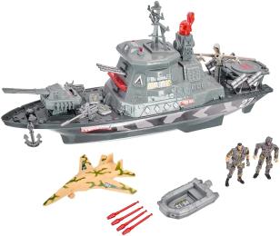 Ігровий набір ZIPP Toys 1828-106A Військовий корабель