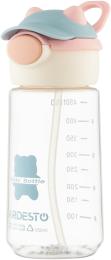 Пляшка для води Ardesto Bear Pink (AR2255BB)
