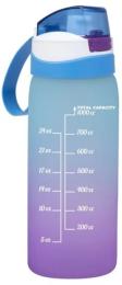 Пляшка для води HEREVIN PC-Double Coloured Blue 1 л (161646-160)