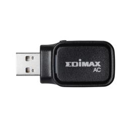 Мережевий адаптер Edimax EW-7611UCB Black (AC600, Wi-Fi &amp; Bluetooth 4.0, mini)
