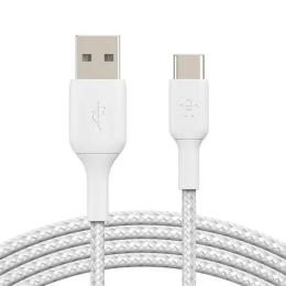 Дата-кабель Belkin 2m USB(тато) - USB Type C(тато) White