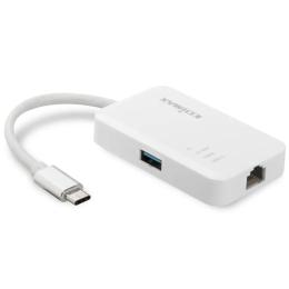 USB-хаб Edimax EU-4308 White USB-C (1xGE, 3xUSB 3.0)