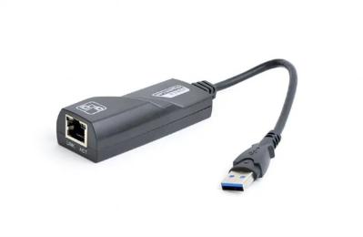 Перехідник Gembird NIC-U3-02 Black USB - Fast Ethernet