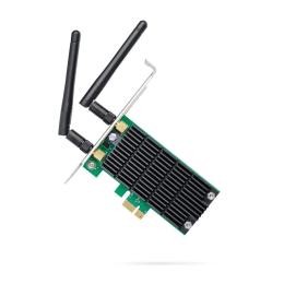 Мережевий адаптер TP-Link Archer T4E Black (AC1200, PCI-E, 2 зйомні антени)