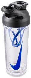 Пляшка для води Nike TR Recharge Shaker Bottle 2.0 24 OZ 709 мл Blue Black (887791762313)