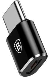 Перехідник Baseus CAMOTG-01 USB Type C (тато) - microUSB (мама)
