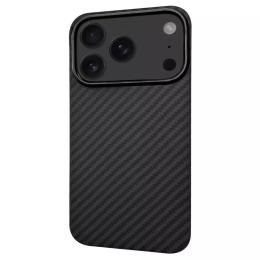 Чохол-накладка Proove Carbon Slim with Magnetic Ring iPhone 17 Pro Black