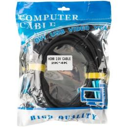 Відео-кабель Infinity HDMI(тато)HDMI(тато) v2.0, 1,5m Black