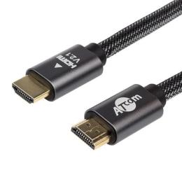Відео-кабель Atcom AT23720 HDMI(тато)HDMI(тато), 15m Black