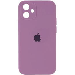 Чохол-накладка EpiK Silicone Case Square Full Camera Protective (AA) для Apple iPhone 11 Lilac Pride