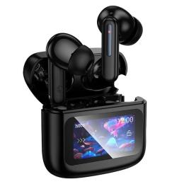 Бездротові навушники Hoco EQ14 Cool color true wireless BT headset with touch screen Black