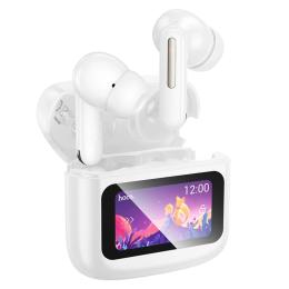 Бездротові навушники Hoco EQ14 Cool color true wireless BT headset with touch screen White
