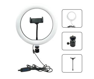 Кільцева лампа Infinity LED NNM-26 Black