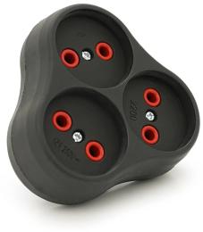 Розетка Укрпром AK303B Black